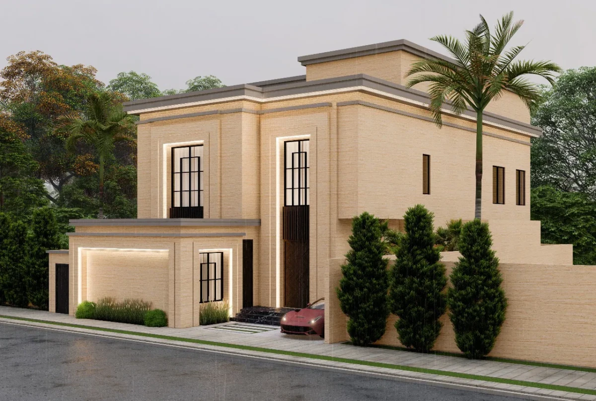 تصميم خارجي مكتب هندسي الرياض