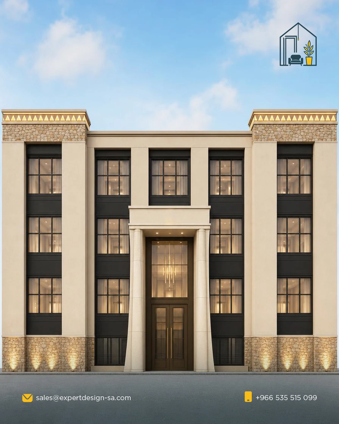 تصميم خارجي فيلا